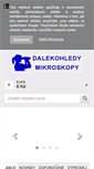 Mobile Screenshot of dalekohledy.com