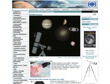 Tablet Screenshot of dalekohledy.cz